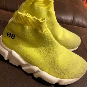 yellow/green balenciaga